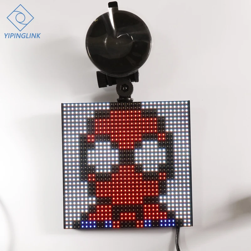 First Bluetooth-controlled car LED display 12V GIF animation emoji display smiley face led shop rgb full color emotion display
First Bluetooth-controlled car LED display 12V GIF animation emoji display smiley face led shop rgb full color emotion display