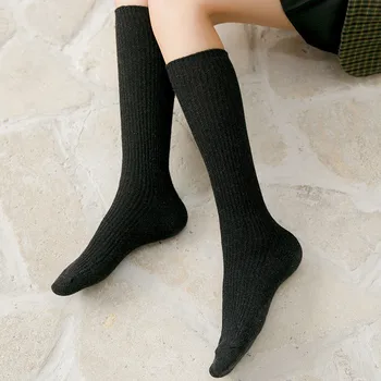 Women's Cotton Calf-length Knitted Socks fit Teenage Girls Outdoor Active wear Striped Pattern Sports Socks
Women's Cotton Calf-length Knitted Socks fit Teenage Girls Outdoor Active wear Striped Pattern Sports Socks