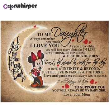 Diamond Painting Full Square/Round Drill Moon Letter I Love You Daughter 5D Daimond Painting Embroidery Cross Stitch Pic Z1398
Diamond Painting Full Square/Round Drill Moon Letter I Love You Daughter 5D Daimond Painting Embroidery Cross Stitch Pic Z1398