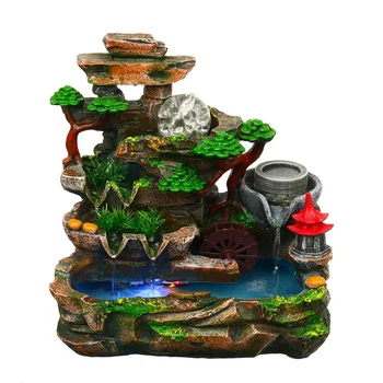 LED 3W Fountain Water Table Figurine Miniature Relaxing Soothing Feature Ornament Gifts Indoor Office Home Decoration Crafts
LED 3W Fountain Water Table Figurine Miniature Relaxing Soothing Feature Ornament Gifts Indoor Office Home Decoration Crafts