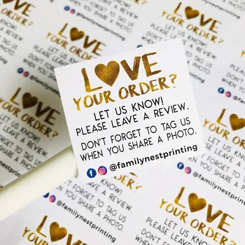 Custom Gold Business Labels Leave a Review Stickers Thank You Business Stickers Color STREET Small Business Stickers
Custom Gold Business Labels Leave a Review Stickers Thank You Business Stickers Color STREET Small Business Stickers