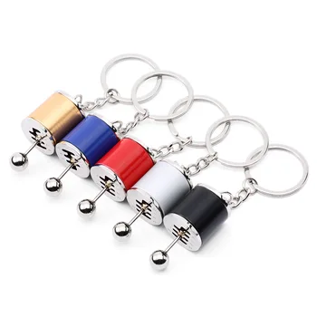 creative car 6 Speed Gearbox Gear head Keychain Manual Transmission Lever Metal Key Ring Car Refitting Metal Pendant keychain
creative car 6 Speed Gearbox Gear head Keychain Manual Transmission Lever Metal Key Ring Car Refitting Metal Pendant keychain