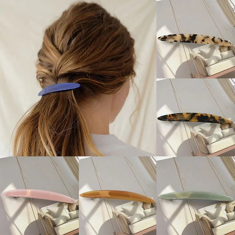Ins Willow Leaf Hairpin Grab Clip Medium Willow Leaf Shape Acetate Simple Spring hairpin Back Head Female Ponytail Clip
Ins Willow Leaf Hairpin Grab Clip Medium Willow Leaf Shape Acetate Simple Spring hairpin Back Head Female Ponytail Clip