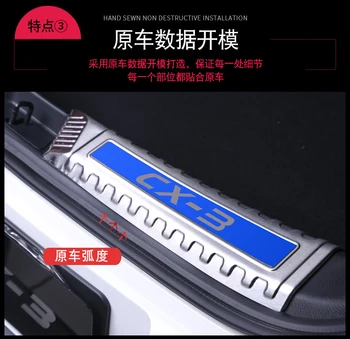 For Mazda Cx3 Cx-3 Trunk Trim Stainless Steel Rear Bumper Styling Auto Door Sill Scuff Plate Protector Sticker Car Accessories
For Mazda Cx3 Cx-3 Trunk Trim Stainless Steel Rear Bumper Styling Auto Door Sill Scuff Plate Protector Sticker Car Accessories
