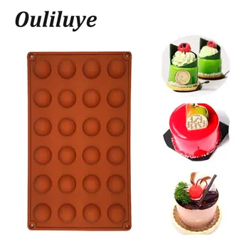 8/15/24 Holes Ball Silicone Mold for Cake Bakeware DIY Handmade Silicone Cake Pastry Bakeware form Cupcake Cookie Molds Tools
8/15/24 Holes Ball Silicone Mold for Cake Bakeware DIY Handmade Silicone Cake Pastry Bakeware form Cupcake Cookie Molds Tools