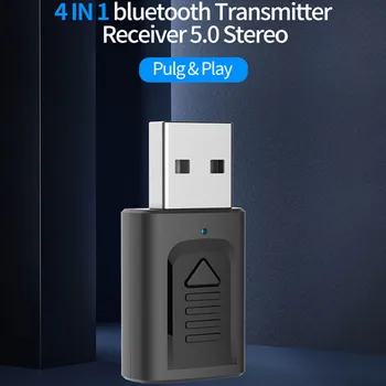 4 in1 Bluetooth 5.0 Audio Receiver Transmitter Mini Stereo Bluetooth 3.5mm Aux Cable For TV Computer Car Kit Wireless Adapter
4 in1 Bluetooth 5.0 Audio Receiver Transmitter Mini Stereo Bluetooth 3.5mm Aux Cable For TV Computer Car Kit Wireless Adapter