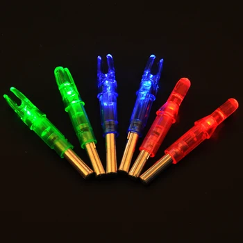 LED Lighted Arrow Nock for ID 6.2mm Shaft Waterproof and Shock Resistant for Compound Recurve Bow Archery Hunting 
LED Lighted Arrow Nock for ID 6.2mm Shaft Waterproof and Shock Resistant for Compound Recurve Bow Archery Hunting