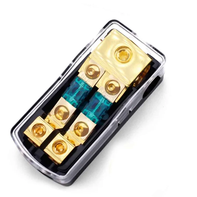 30A 40A 60A 80 Auto audio insurance one in two out power amplifier subwoofer refit fuse tube pure copper power supply insurance
30A 40A 60A 80 Auto audio insurance one in two out power amplifier subwoofer refit fuse tube pure copper power supply insurance