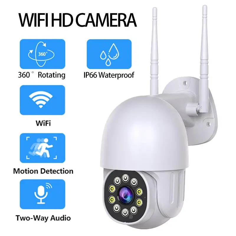 WiFi Camera Outdoor 2MP Zoom Speed Hemispherical Camera AI Human Detection 1080p Family Security IP Camera Circuit Television
WiFi Camera Outdoor 2MP Zoom Speed Hemispherical Camera AI Human Detection 1080p Family Security IP Camera Circuit Television