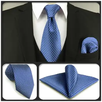 F6 Blue Polka Dots Neckties for Men Set Classic Wedding Silk Extra long size Dress Hanky Tie Skinny 6cm Ties for Men 
F6 Blue Polka Dots Neckties for Men Set Classic Wedding Silk Extra long size Dress Hanky Tie Skinny 6cm Ties for Men