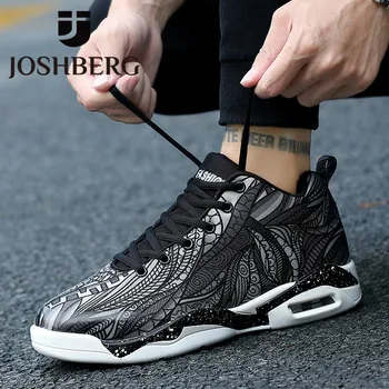 JOSHBERG Best Quality Street Style Chic Men Shoe Ultralight Mens Sneakers Unique Shoes Men Sneakers Basket Homme Chaussure
JOSHBERG Best Quality Street Style Chic Men Shoe Ultralight Mens Sneakers Unique Shoes Men Sneakers Basket Homme Chaussure