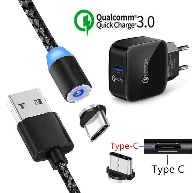 Type C Magnet Charge Cable For Samsung A70 A20 Huawei P20 lite 9X Honor 20 View 10 HTC U11 Magnetic USB Wire QC 3.0 Fast Charger
Type C Magnet Charge Cable For Samsung A70 A20 Huawei P20 lite 9X Honor 20 View 10 HTC U11 Magnetic USB Wire QC 3.0 Fast Charger