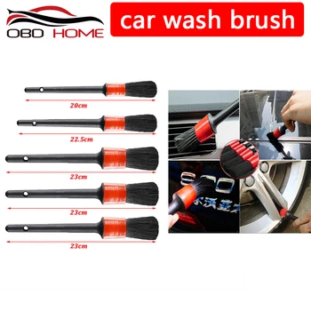 5 Pcs Detailing Brush Car Wash Brush for Washing Car Interior Cleaning Wheel Gap Rims Dashboard Air Vent Trim Detailing T
5 Pcs Detailing Brush Car Wash Brush for Washing Car Interior Cleaning Wheel Gap Rims Dashboard Air Vent Trim Detailing T