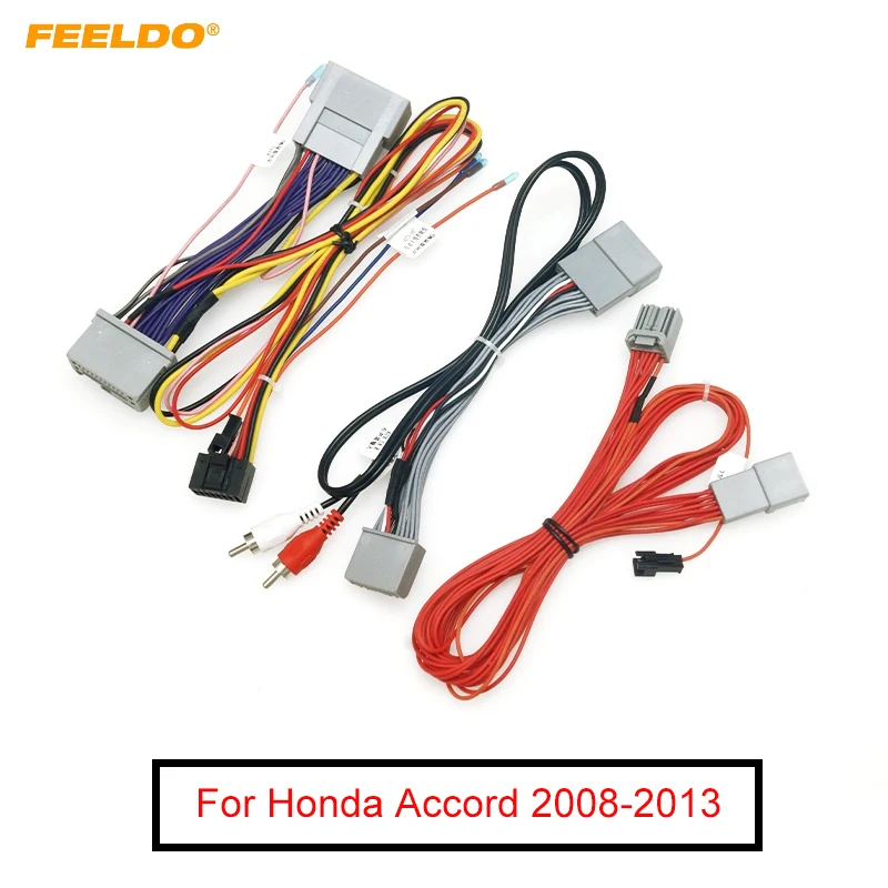 Автомобильный аудио CD/DVD плеер FEELDO 16PIN Android кабель питания адаптер для Honda Accord 08-13 радио жгут проводов # MX6504
Автомобильный аудио CD/DVD плеер FEELDO 16PIN Android кабель питания адаптер для Honda Accord 08-13 радио жгут проводов # MX6504