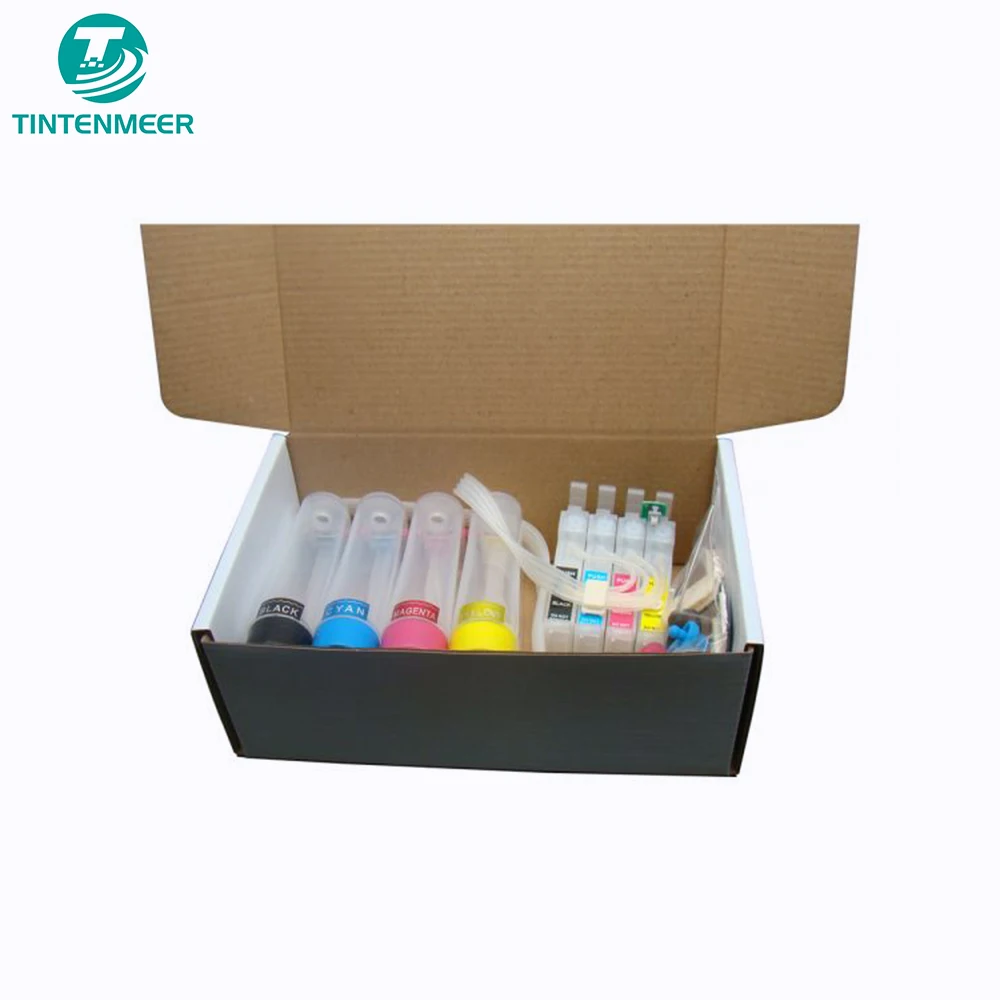 TINTENMEER refillable empty ciss with auto reset chip for epson WF-7710 WF-7720 WF-7210 WF-3620 WF-3640 WF-7610 WF-7620 WF-7110
TINTENMEER refillable empty ciss with auto reset chip for epson WF-7710 WF-7720 WF-7210 WF-3620 WF-3640 WF-7610 WF-7620 WF-7110