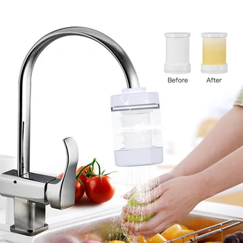 Mini Tap Water Purifier Kitchen Faucet Washable Home Filter Cooking Tools Portable Practical High Efficiency Water Tube Percolat
Mini Tap Water Purifier Kitchen Faucet Washable Home Filter Cooking Tools Portable Practical High Efficiency Water Tube Percolat