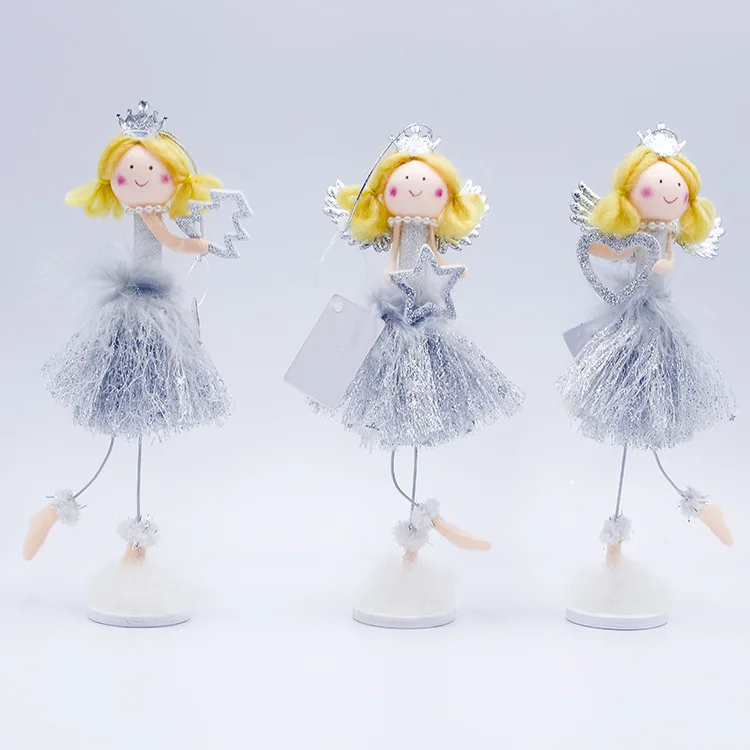 New Christmas Ornaments Blond Angel Doll Decoration Creative Little Girl Gift Kids Toys for Girls 
New Christmas Ornaments Blond Angel Doll Decoration Creative Little Girl Gift Kids Toys for Girls