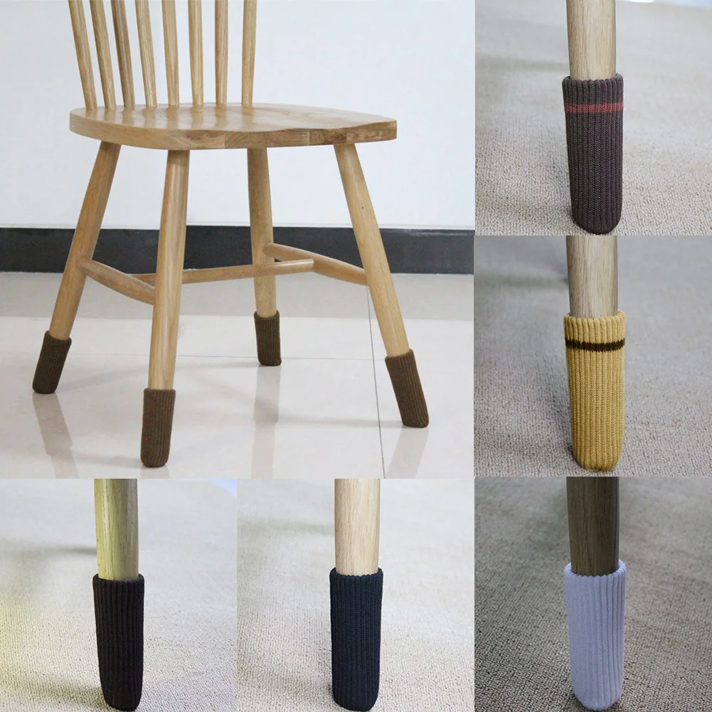 4Pcs/lot Thicken Furniture Feet Sleeve Floor Protection Chair Leg Socks Protector Knitting Anti-slip Table Cover #63
4Pcs/lot Thicken Furniture Feet Sleeve Floor Protection Chair Leg Socks Protector Knitting Anti-slip Table Cover #63