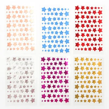 6pc Bronzing Flash Sticker Removable Child Gilding Reward Flash Sticker for DIY Scrapbooking Diary Pentagram Heart Round Shaped
6pc Bronzing Flash Sticker Removable Child Gilding Reward Flash Sticker for DIY Scrapbooking Diary Pentagram Heart Round Shaped