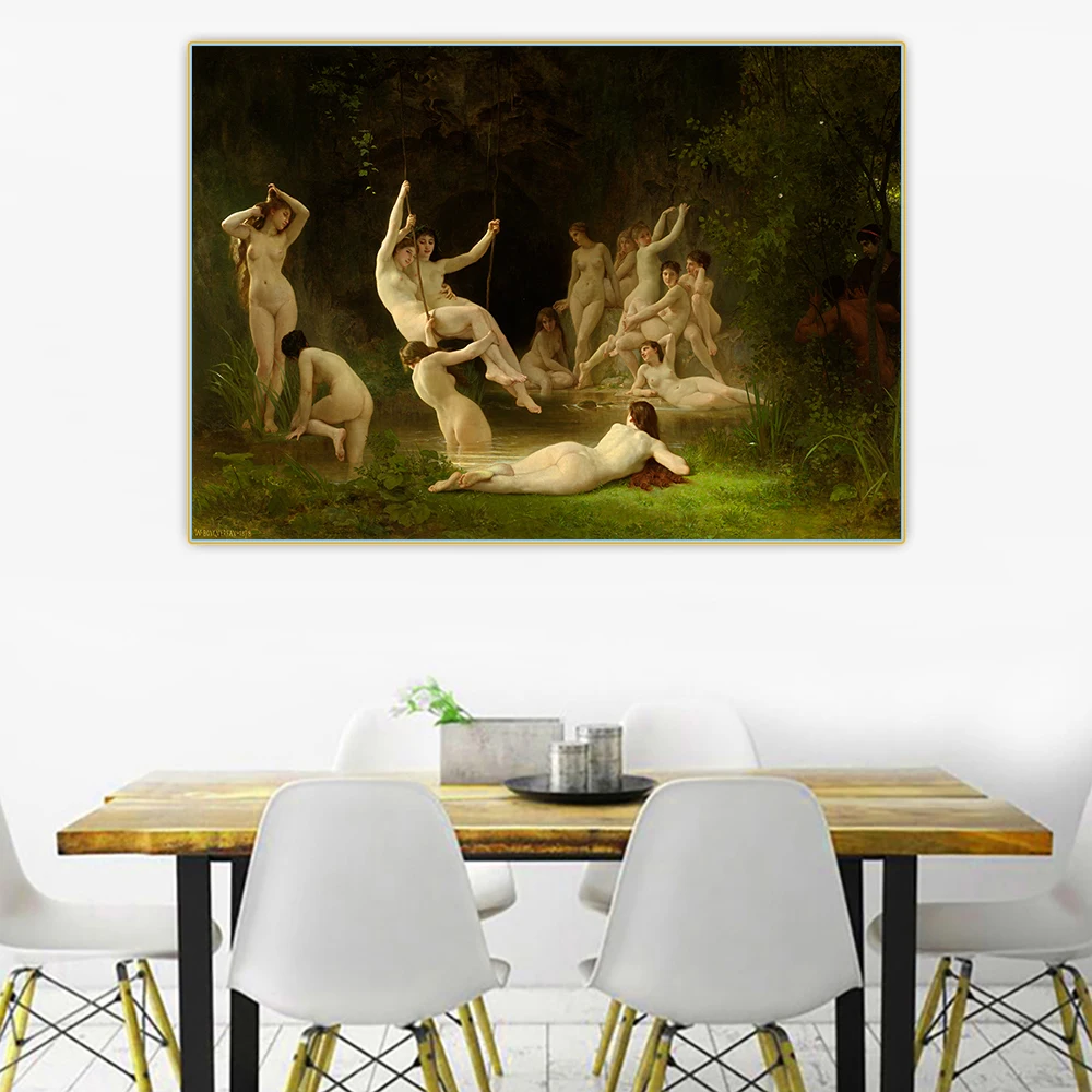 Citon William Adolphe BouguereauThe Nymphaeum(Nude beauty)Canvas Oil Painting Picture Wall Background Decor Home Decoration
Citon William Adolphe BouguereauThe Nymphaeum(Nude beauty)Canvas Oil Painting Picture Wall Background Decor Home Decoration