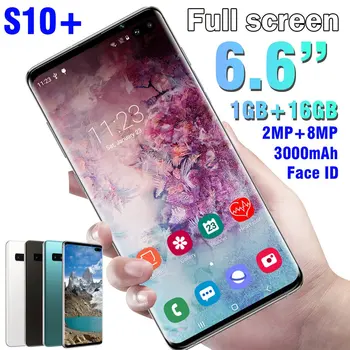 S10+ 6.6 Inch 3D Glass Back Cover Android Domestic Full Screen Smart Phone 1+16G Memory Card Dual Card Dual Standby dropshipping
S10+ 6.6 Inch 3D Glass Back Cover Android Domestic Full Screen Smart Phone 1+16G Memory Card Dual Card Dual Standby dropshipping