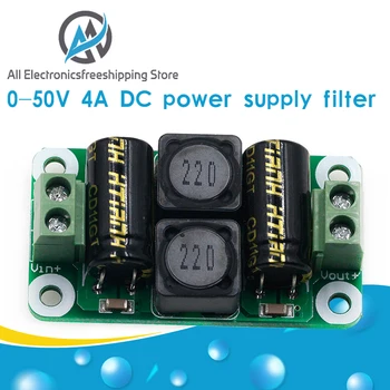 0-50V 4A DC power supply filter board Class D power amplifier Interference suppression board car EMI Industrial control panel a
0-50V 4A DC power supply filter board Class D power amplifier Interference suppression board car EMI Industrial control panel a