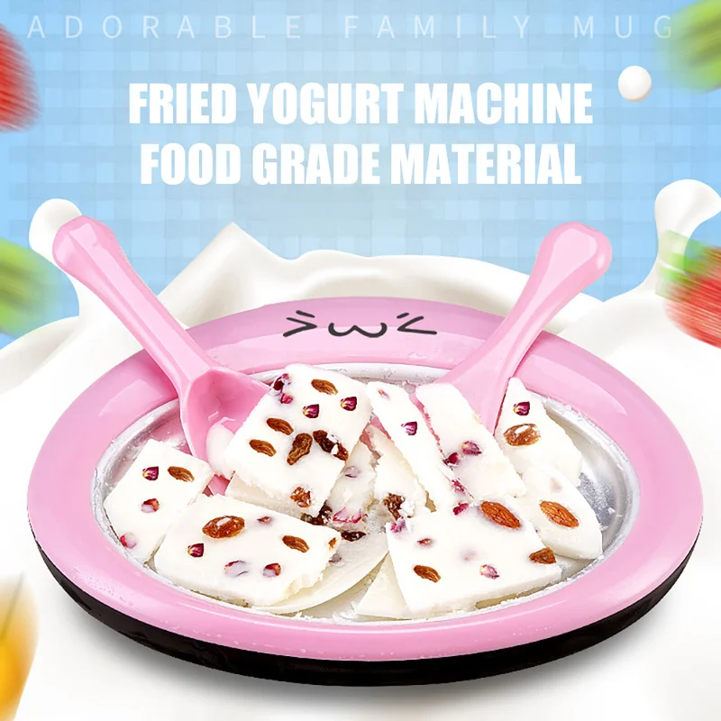 DIY Yogurt Fried Ice Machine Cartoon Mini Ice Cream Machine Creative Multifunctional Kitchen Utensil No Plug Fried Ice Tray
DIY Yogurt Fried Ice Machine Cartoon Mini Ice Cream Machine Creative Multifunctional Kitchen Utensil No Plug Fried Ice Tray