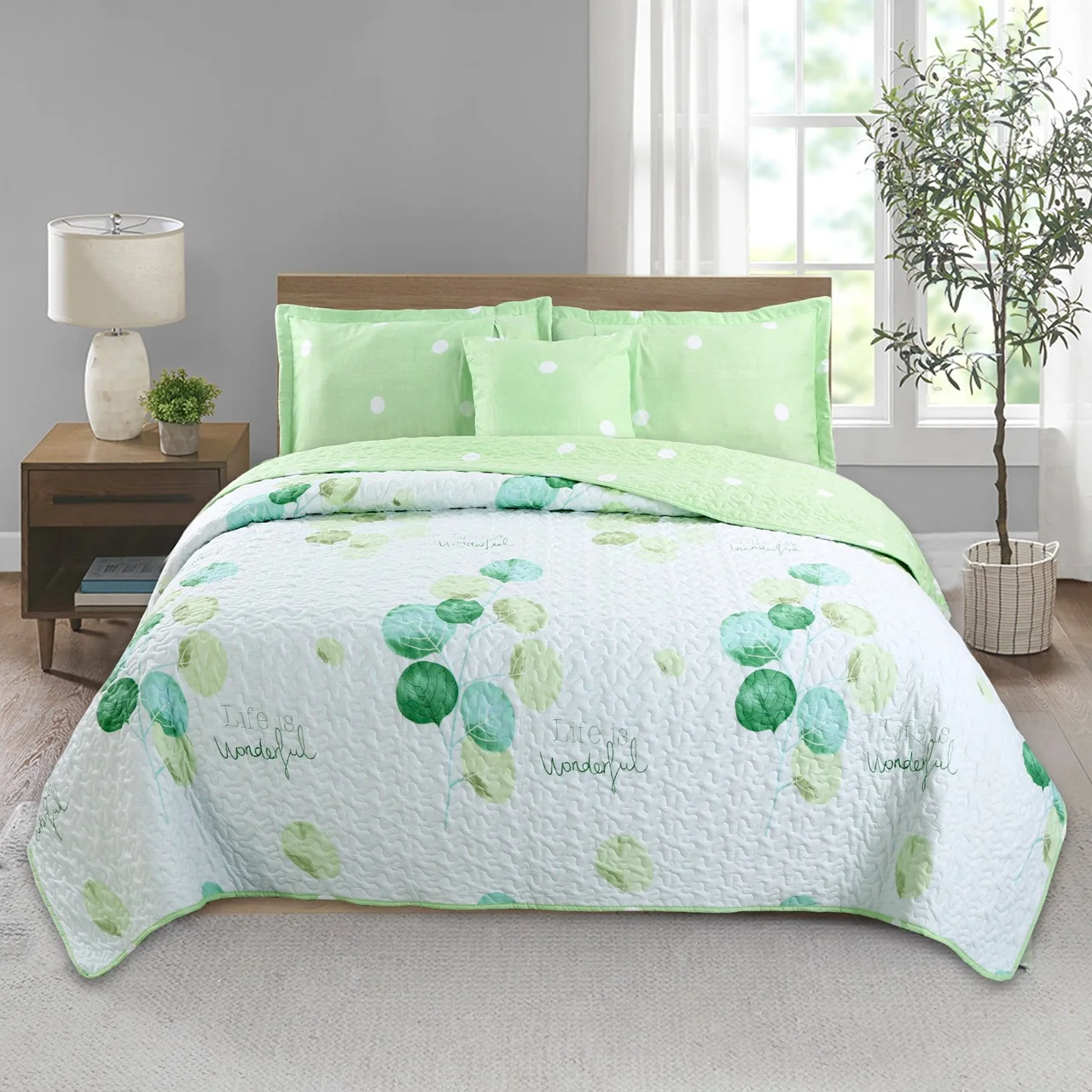 INS Northern European-Style Hipster Sheet Padded Three-piece Bed Cover Set GIRL'S Sheet Single Summer Quilt Quiltedtextiles Shee
INS Northern European-Style Hipster Sheet Padded Three-piece Bed Cover Set GIRL'S Sheet Single Summer Quilt Quiltedtextiles Shee