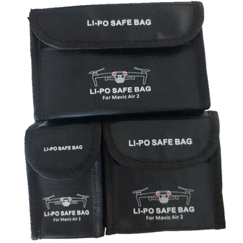 Mavic Air 2 LiPo Safe Bag Explosion-proof Protective Battery Storage Bag for DJI Mavic Air 2 Accessories
Mavic Air 2 LiPo Safe Bag Explosion-proof Protective Battery Storage Bag for DJI Mavic Air 2 Accessories