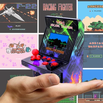 200 in 1 Mini Arcade Game Console Retro Arcade Handheld Game Player 200 games 8 bit Games 2.5" Colorful Display Gift for Kids
200 in 1 Mini Arcade Game Console Retro Arcade Handheld Game Player 200 games 8 bit Games 2.5" Colorful Display Gift for Kids