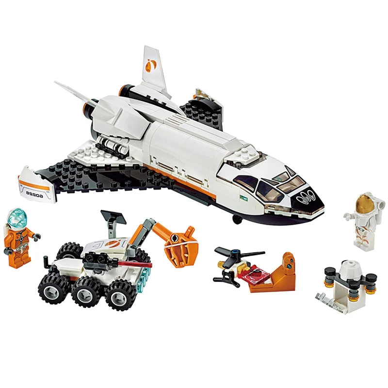 Urban Space Mars Research Aircraft 60226 Spaceship Toy building blocks Compatible with legoingly blocks toys for Baby Gifts
Urban Space Mars Research Aircraft 60226 Spaceship Toy building blocks Compatible with legoingly blocks toys for Baby Gifts