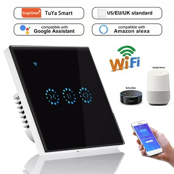 Tuya Smart Life WiFi Roller Shutter Curtain Switch Voice Control With Google Home Amazon Alexa EU Smart Home Automation Switch
Tuya Smart Life WiFi Roller Shutter Curtain Switch Voice Control With Google Home Amazon Alexa EU Smart Home Automation Switch