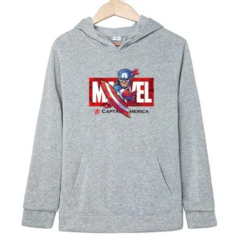 

Autumn New Superhero The Avengers Hoodie Pullover Spiderman Captain America Spider-man Casual Sweatshirt Hoodies Coat Outfit