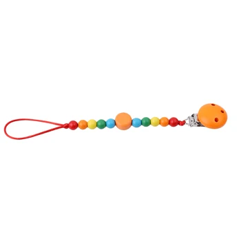 Silicone Baby Pacifier Clip Personalised Colorful Pacifier Chain for Baby Teething Soother Chew Toy Dummy Clips
Silicone Baby Pacifier Clip Personalised Colorful Pacifier Chain for Baby Teething Soother Chew Toy Dummy Clips