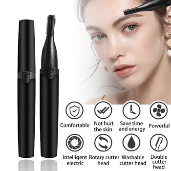 Eyebrow Trimmer Electric Mini Shaver Razors Portable Face Body Hair Remover Double Cutter Head Painless Epilator Makeup Tool Kit
Eyebrow Trimmer Electric Mini Shaver Razors Portable Face Body Hair Remover Double Cutter Head Painless Epilator Makeup Tool Kit