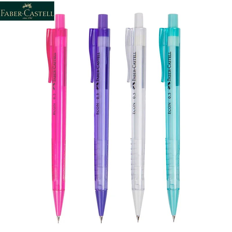 1Pc Faber-Castell 1342 Automatic Pencil 0.5mm 2B HB with Eraser 4Color Optional Traingle Pen Student School Supplies Stationery
1Pc Faber-Castell 1342 Automatic Pencil 0.5mm 2B HB with Eraser 4Color Optional Traingle Pen Student School Supplies Stationery