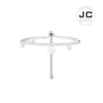 New Fashion Charms Sterling silver Original Copy Jewelry,Silver Pearl Bracelet For Women With Mono Logo Zircon Glamour Gift Box
New Fashion Charms Sterling silver Original Copy Jewelry,Silver Pearl Bracelet For Women With Mono Logo Zircon Glamour Gift Box