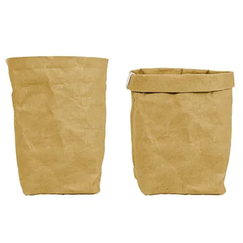 Washable tear resistant waterproof flowerpot kraft paper bag green environmental protection Nordic home storage bag wind 
Washable tear resistant waterproof flowerpot kraft paper bag green environmental protection Nordic home storage bag wind