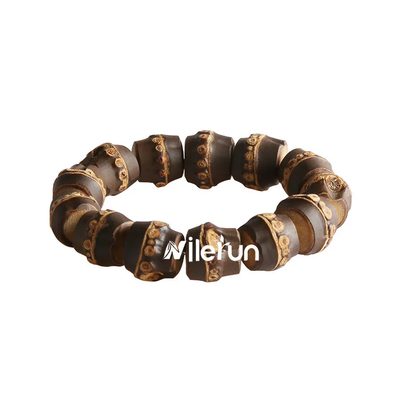 Hand made of natural bamboo bracelets bungee cord beaded bracelet retro bracelet with both men and women
Hand made of natural bamboo bracelets bungee cord beaded bracelet retro bracelet with both men and women