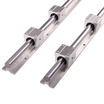 2Pcs SBR20 200-1500mm Linear Rail Fully Supported Slide Shaft Rod with 4Pcs SBR20UU Block
2Pcs SBR20 200-1500mm Linear Rail Fully Supported Slide Shaft Rod with 4Pcs SBR20UU Block