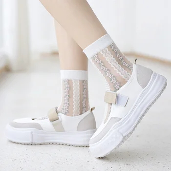 Dreamlikelin Spring Summer Fashion Japan Sytle Woman Thin Socks Mesh Floral Cool Socks Retro Female Sock
Dreamlikelin Spring Summer Fashion Japan Sytle Woman Thin Socks Mesh Floral Cool Socks Retro Female Sock