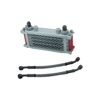 Motorcycle Pit Bike Sliver Engine Oil Cooler Kit Cooler Cooling Radiator for 50cc 125cc 140cc 160cc 
Motorcycle Pit Bike Sliver Engine Oil Cooler Kit Cooler Cooling Radiator for 50cc 125cc 140cc 160cc