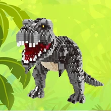 1530pcs Tyrannosaurus 3D Model Building Blocks Jurassic Dinosaur Animal DIY Mini Assembled Building Blocks Children's Toy Gift 
1530pcs Tyrannosaurus 3D Model Building Blocks Jurassic Dinosaur Animal DIY Mini Assembled Building Blocks Children's Toy Gift