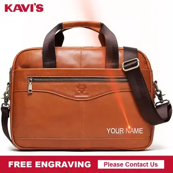 KAVIS 100% Genuine Leather handbag Briefcase Men Travel for Laptop bag Crossbody Sling Messenger handles Tote Shoulder Engraving
KAVIS 100% Genuine Leather handbag Briefcase Men Travel for Laptop bag Crossbody Sling Messenger handles Tote Shoulder Engraving