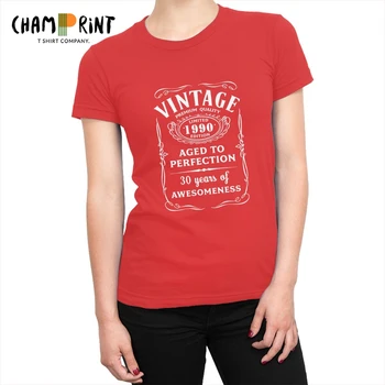 Vintage Limited 1990 Edition Women's T Shirts 30th Birthday Gift Tops Tees Harajuku T-shirts Female 30 Years Old Clothing
Vintage Limited 1990 Edition Women's T Shirts 30th Birthday Gift Tops Tees Harajuku T-shirts Female 30 Years Old Clothing