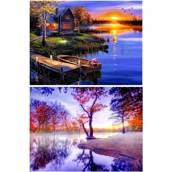 2 Pack Diy 5D Diamond Painting Kit Full Drill Painting Diamond Sticker Stitch Painting Sets Rhinestone Embroidery Set Cross Stit
2 Pack Diy 5D Diamond Painting Kit Full Drill Painting Diamond Sticker Stitch Painting Sets Rhinestone Embroidery Set Cross Stit