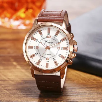 JILOU Fashion Simple Men Watch Business Creative Big Dial Double Scale Belt Men's Clock Quartz Wrist Watches Gift relojes hombre
JILOU Fashion Simple Men Watch Business Creative Big Dial Double Scale Belt Men's Clock Quartz Wrist Watches Gift relojes hombre