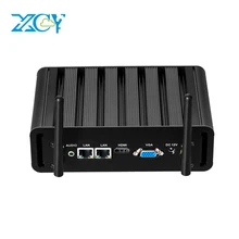 XCY Fanless Mini Pc Intel Core i7 5500U Linux Thin Client Micro Desktop Computers Industrial Komputer Win 10 Mini PC 2Lan Port
XCY Fanless Mini Pc Intel Core i7 5500U Linux Thin Client Micro Desktop Computers Industrial Komputer Win 10 Mini PC 2Lan Port