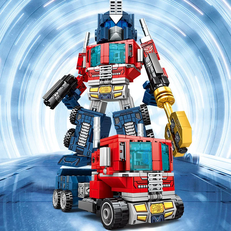 New transformation creative Serier Optimus robot frigate Prime Warrior bust superhero building block set brick toy gift
New transformation creative Serier Optimus robot frigate Prime Warrior bust superhero building block set brick toy gift