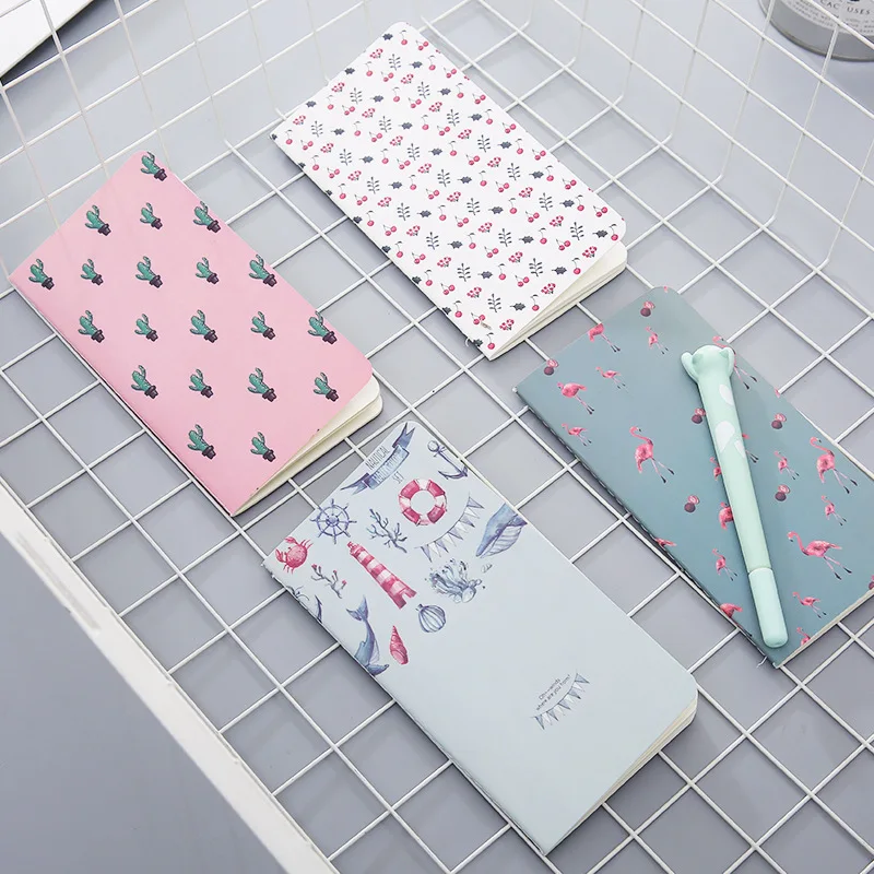 

Flamingo notebook cactus weekly planner cute bullet journal gift agenda 2020 diary sketchbook caderno libreta cuaderno papelaria